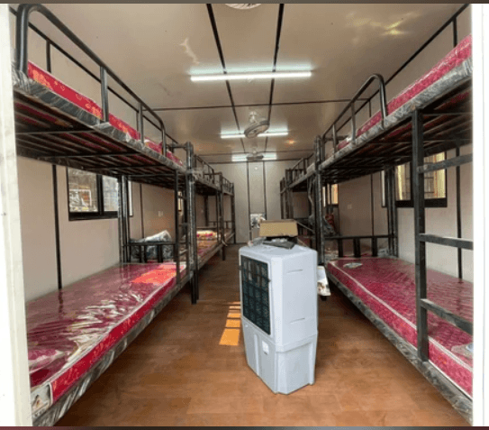 Bunk Bed Accommodation Cabin